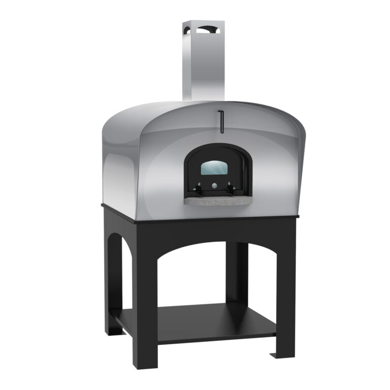 EDILMARK wood-fired steel oven model ZEFIRO.02