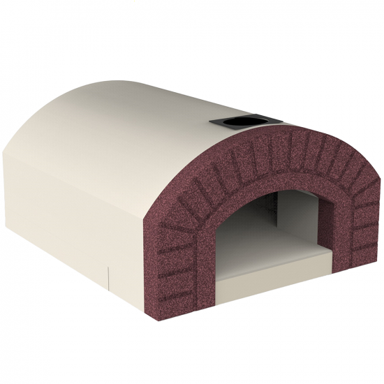 Forno a legna prefabbricato per pizze LINEA VZ modello CAPRI FORNO