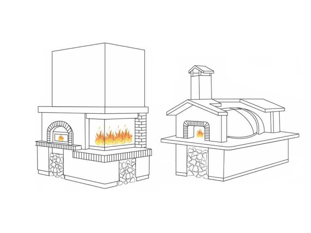 Prefabricated wood-fired pizza oven VZ LINE model CAPRI FORNO - Image 4