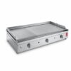 Piastra plancha PLANET CHEF 80 LISCIA RIGATA INOX