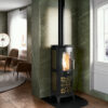 Hermetic wood-burning stove 9.5 kW EVA CALOR ALBERTA 5 STARS