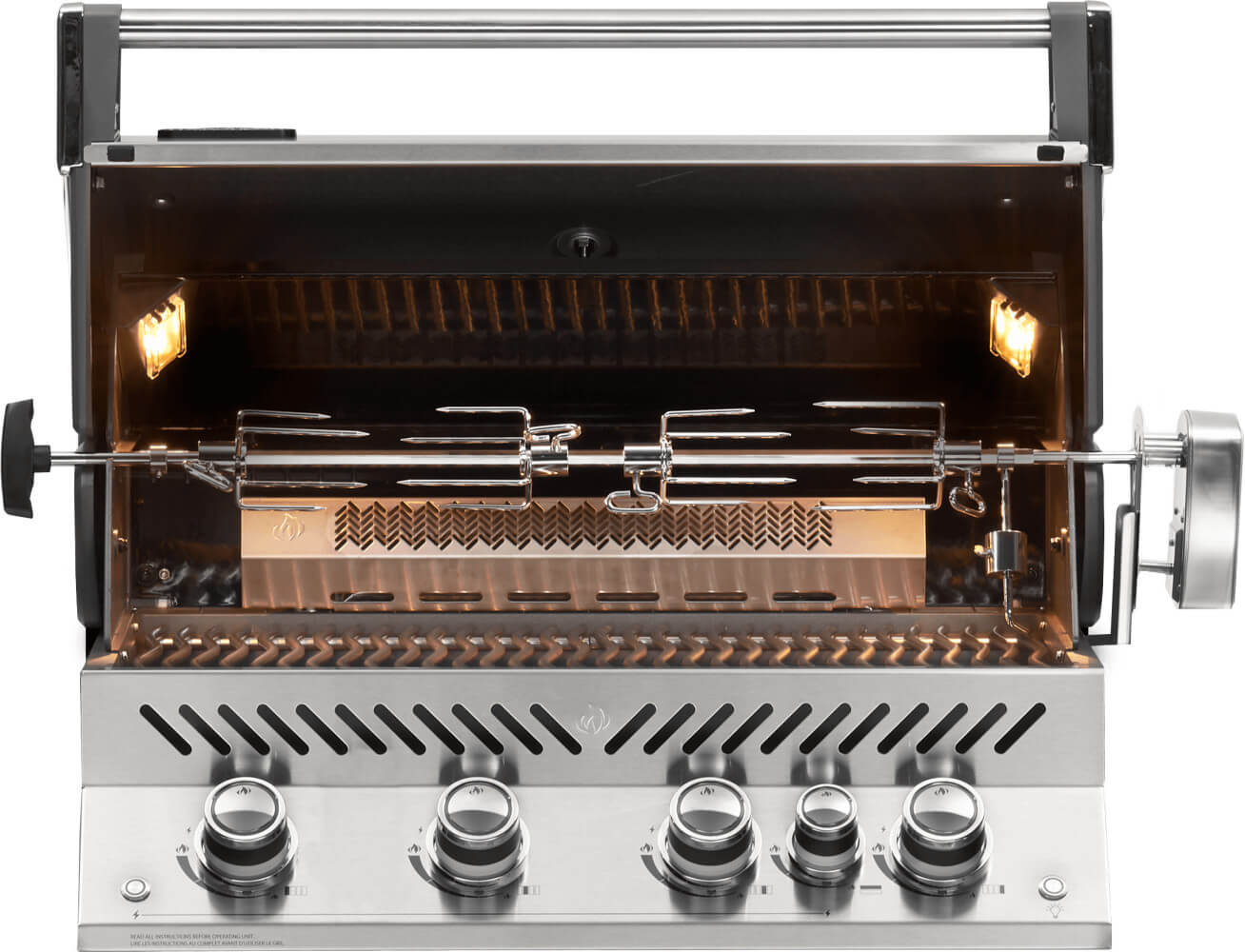 Barbecue a gas da incasso NAPOLEON modello PRESTIGE PRO 500 RB - immagine 2