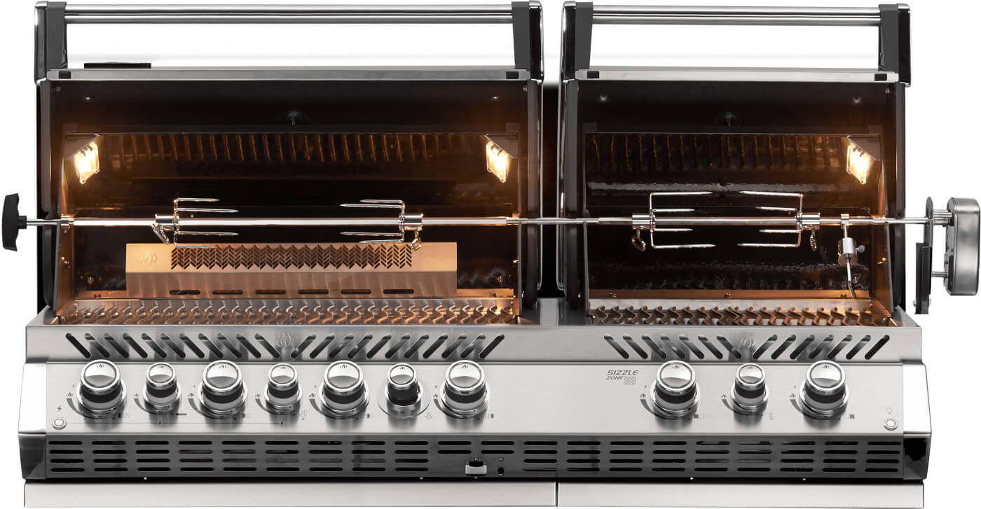 NAPOLEON Prestige Pro™ 825 RBI Built-In Gas Barbecue - Image 2