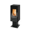 Stufa a legna ermetica 9,5 kW EVA CALOR TERESA 5 STELLE