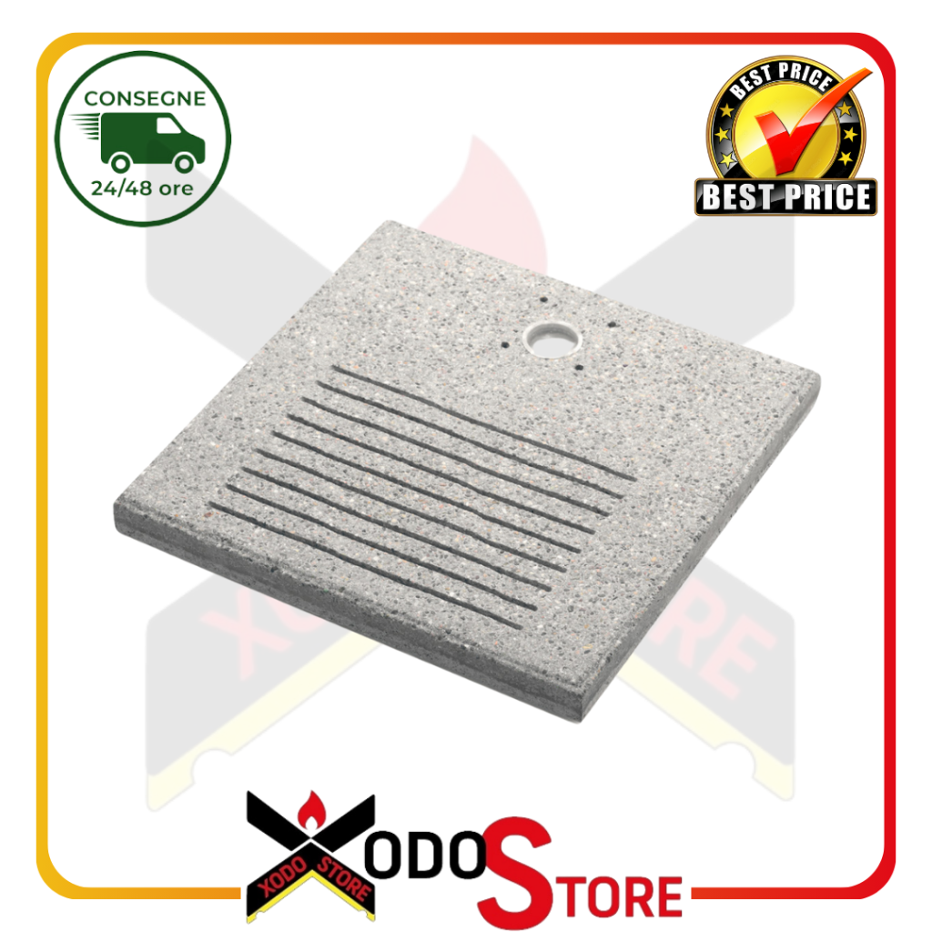 Base fontana in cemento 40×40 ATTACCO PICCOLO – BEL FER 42/BSE/8