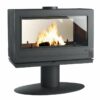 Wood-burning stove MONTEGRAPPA SCARLETT 15.6 kW double-sided
