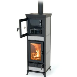 Stufa legna forno THERMOROSSI ANNA EVO STONE 15 kW