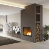 EDILKAMIN wood-burning fireplace model BLOKK 90