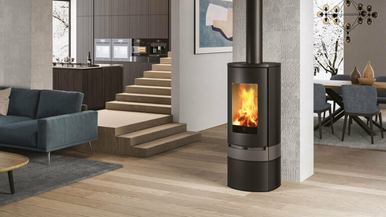 EDILKAMIN 5-star wood-burning stove model CODE EVO