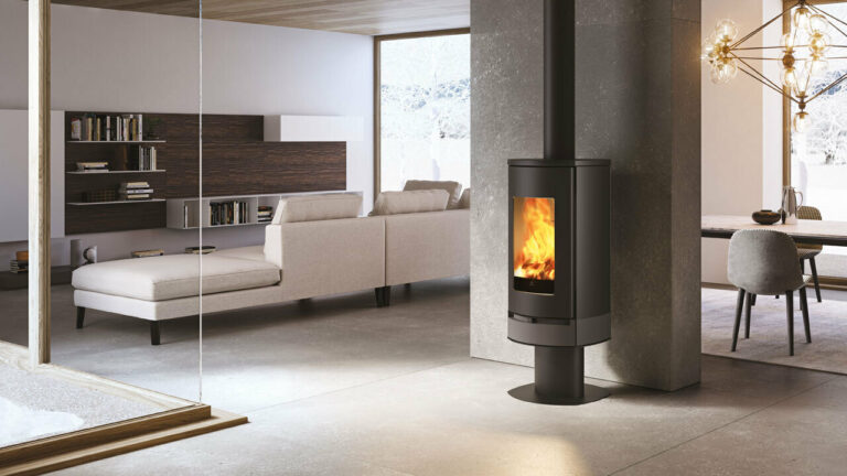 EDILKAMIN 5-star wood-burning stove model CODE J EVO