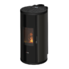 Round pellet stove CADEL SOUND UP TWIN 5 - 7