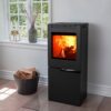Hybrid wood and pellet stove 9.0 kW ADURO model H5