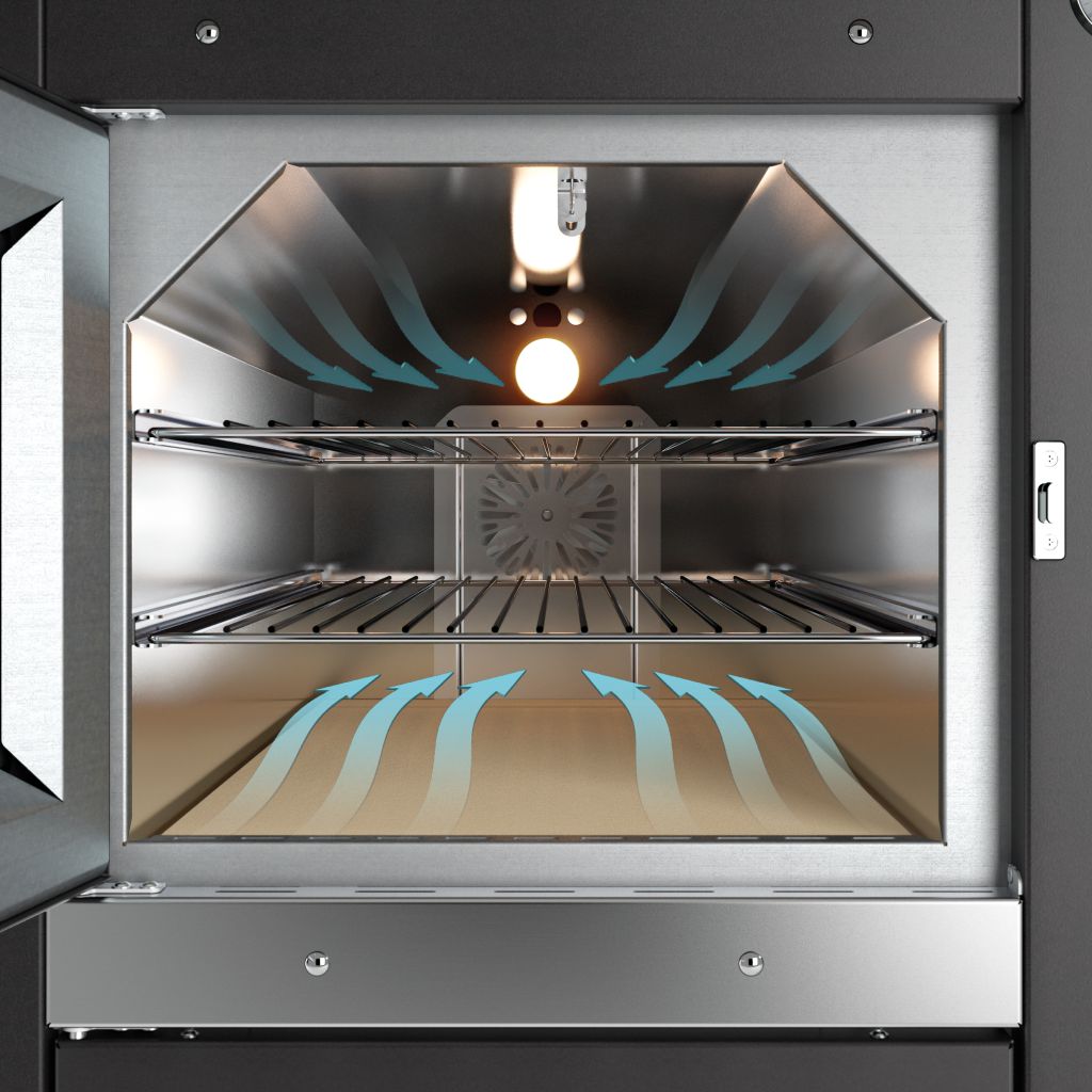 PEOPLE BUILT-IN FONTANA FORNI wood-fired oven 6 kW - Image 2