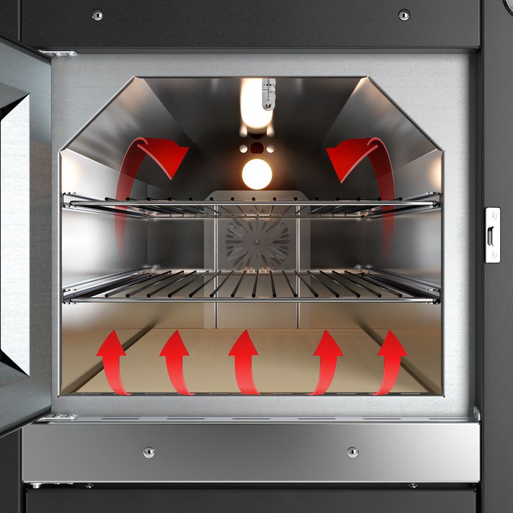 PEOPLE BUILT-IN FONTANA FORNI wood-fired oven 6 kW - Image 3