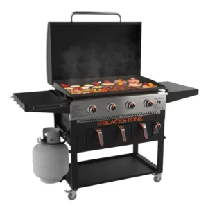 Barbecue Piastra BLACKSTONE PLANCHA a gas 36” con Cappa e Friggitrici Aria