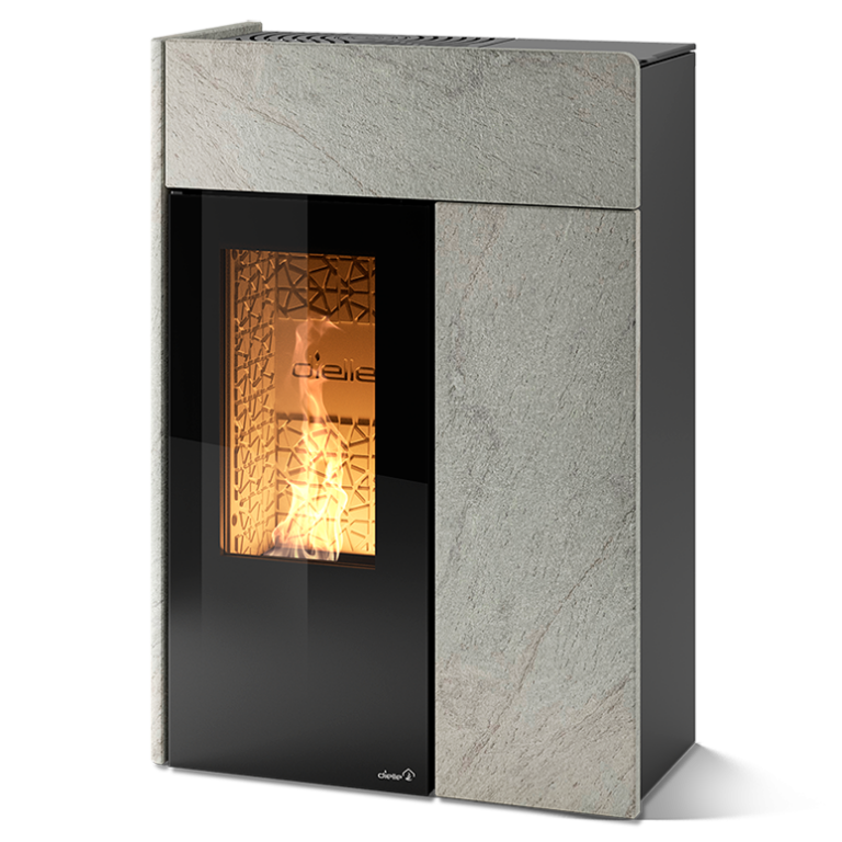 5-star wood pellet stove DIELLE GHIBLI HYBRID 80