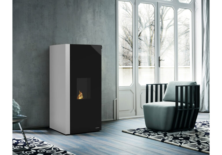 Pellet boiler stove PALAZZETTI ECOFIRE DADO' IDRO