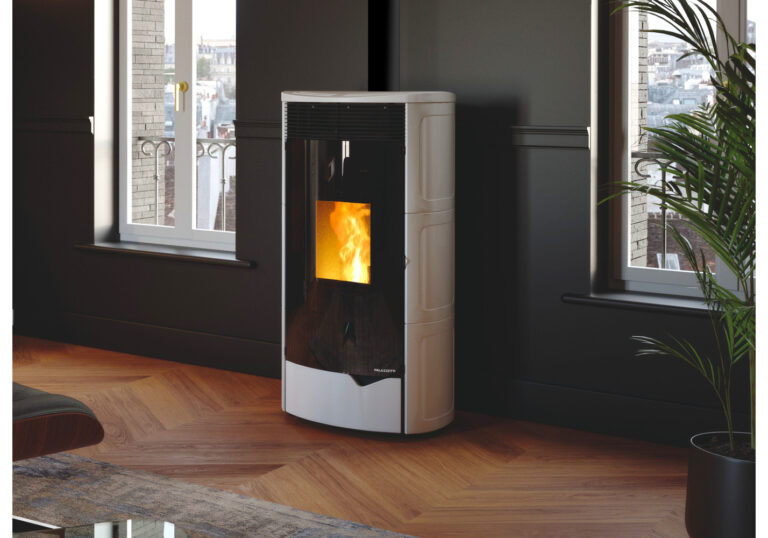 5-star pellet stove PALAZZETTI NADINE TC 9 - 12 US and TC 9 - 12 US PRO 2