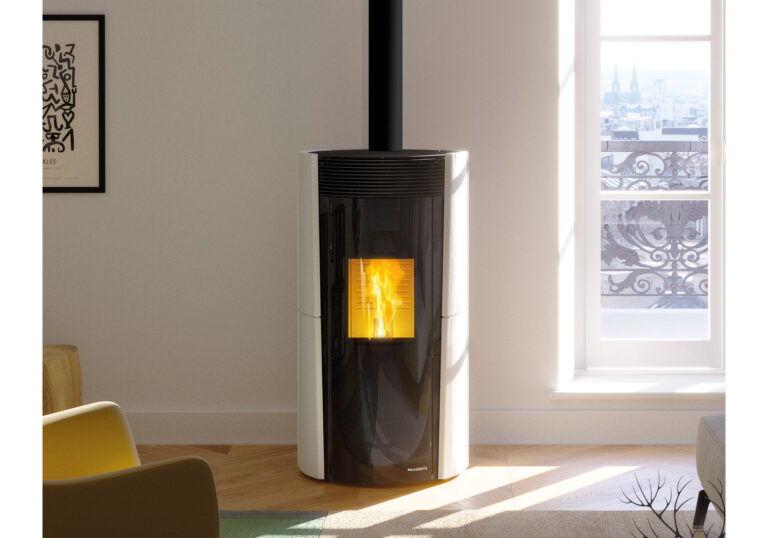 5-star pellet stove PALAZZETTI LILIBET TC US 9 - 12 and 9 - 12 PRO 2