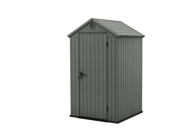 KETER DARWIN 4x4 Cottage, 1 Door, 125.8x117x205 cm - K259037 K257008