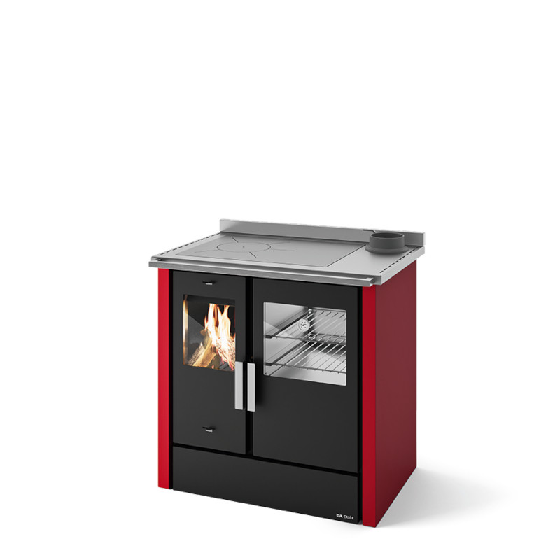 Cucina a legna economica con forno EVA CALOR modello ELVIRA - ELVIRA ECO - immagine 3