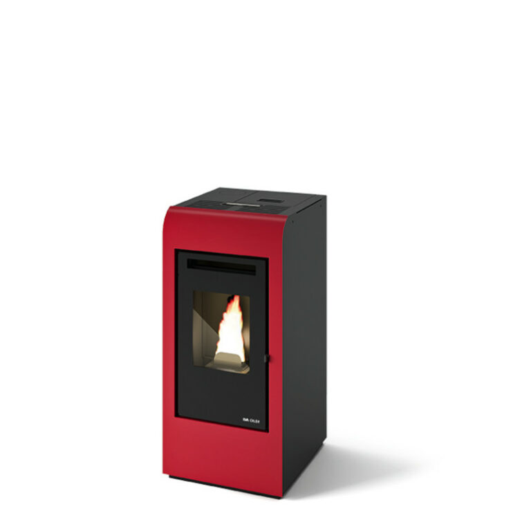 5-star pellet stove with interchangeable front EVA CALOR model RITA PLUS