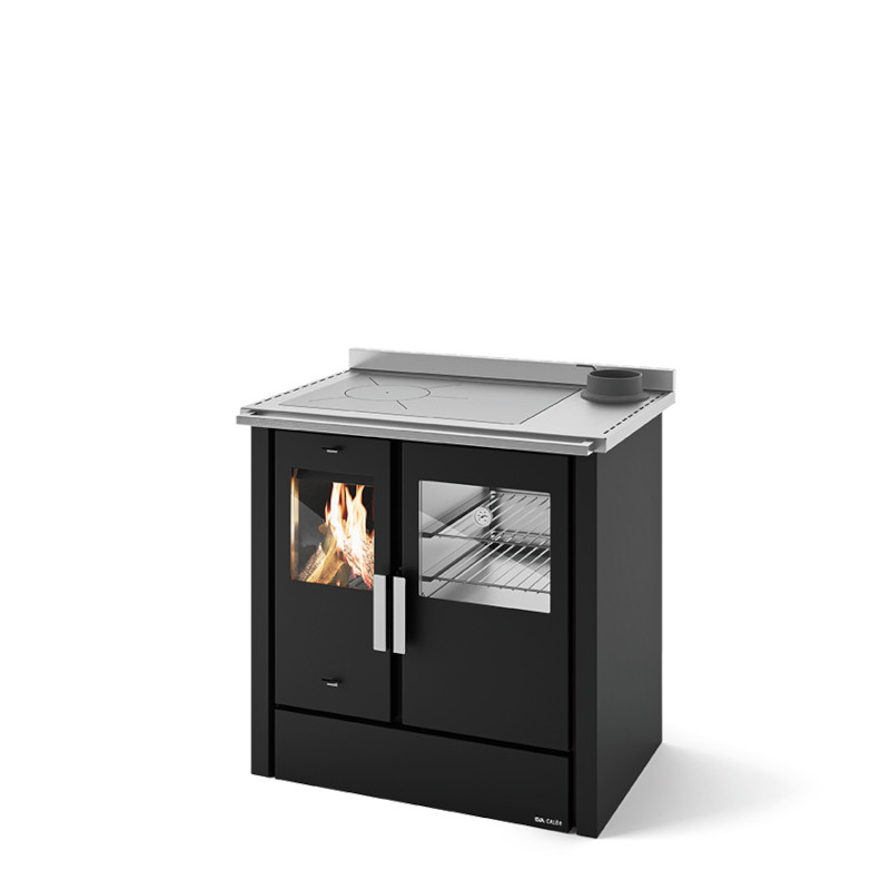 Cucina a legna economica con forno EVA CALOR modello ELVIRA - ELVIRA ECO - immagine 4