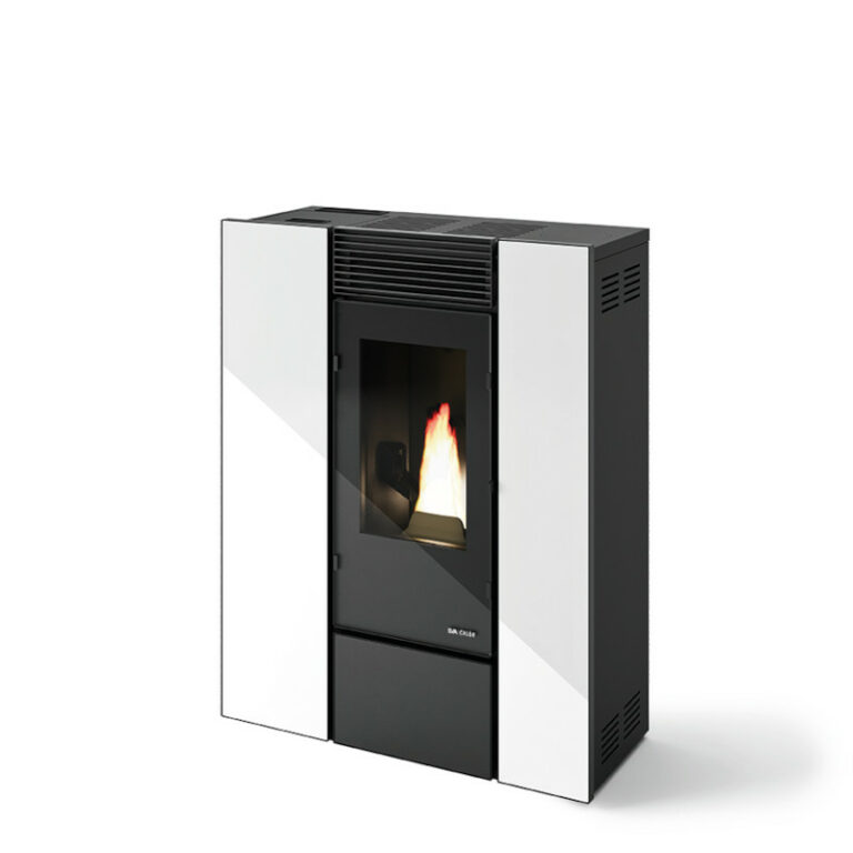 Hermetic Ductable Pellet Stove Slim 5 Stars EVA CALOR DENISE 11 kW