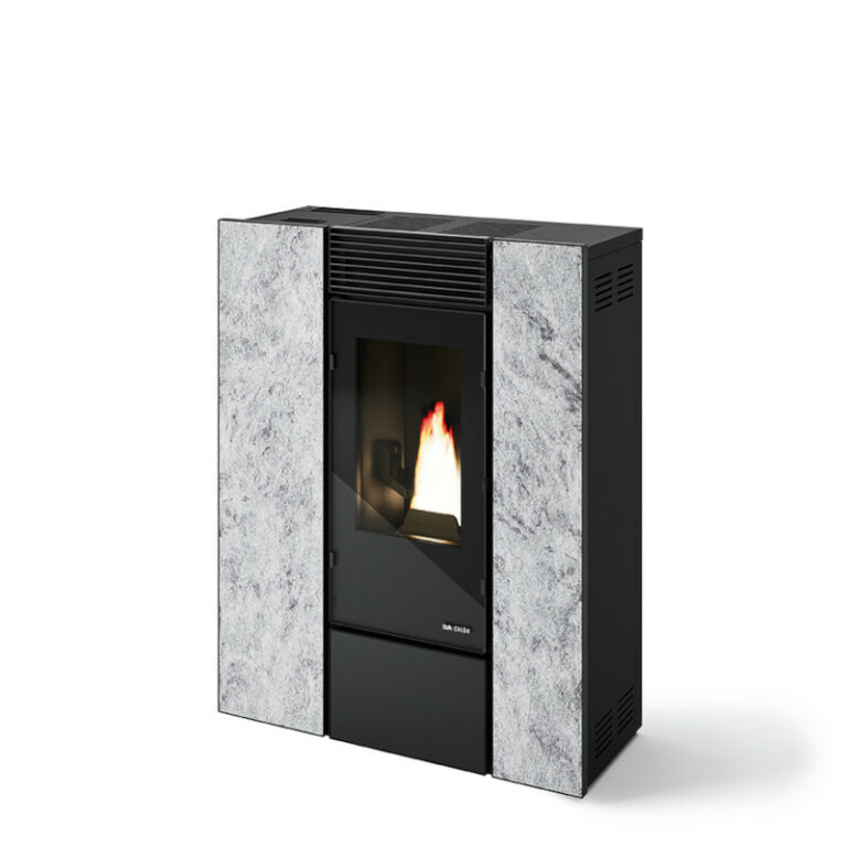 Hermetic Ductable Pellet Stove Slim 5 Stars EVA CALOR RACHELE 11 kW