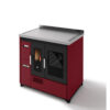Cucina a pellet 5 Stelle EVA CALOR modello ENRICA PLUS ventilata 8 kW