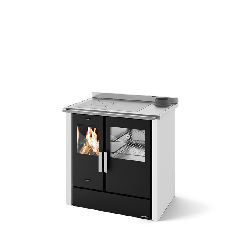 Cucina a legna economica con forno EVA CALOR modello ELVIRA - ELVIRA ECO - immagine 2