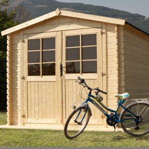 Casetta in legno LOSA modello NOEMI 248x248x226 cm