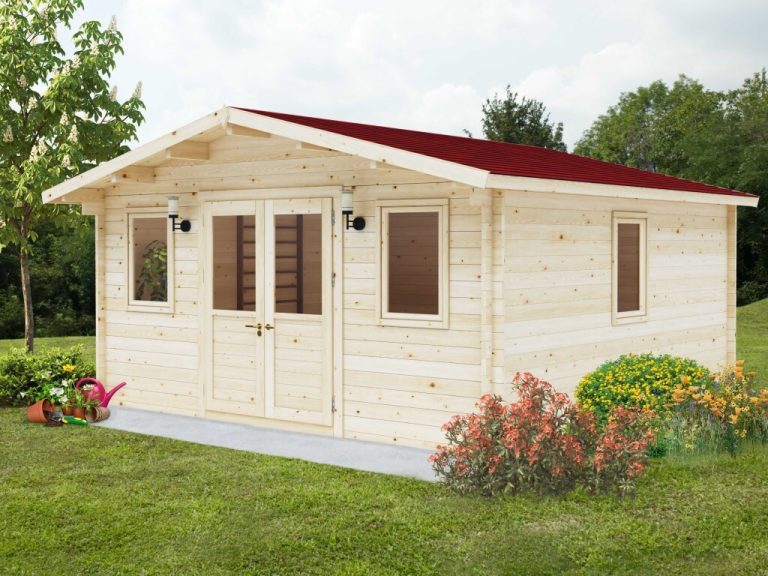 Casetta in legno LOSA modello LAVINIA 500x500x287 cm