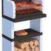 Wood-burning barbecue - charcoal LINEA VZ OSLO model