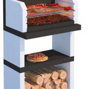 Wood-burning barbecue - charcoal LINEA VZ OSLO model