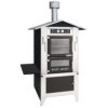 Forno a Legna ROSSOFUOCO modello STEEL 65 - 80 - 100