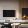 MAISON FIRE electric fireplace ALISA VERTICAL model