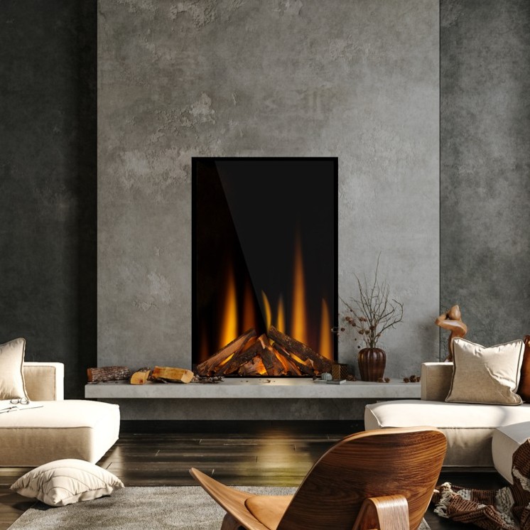 Caminetto elettrico MAISON FIRE modello ALISA VERTICALE