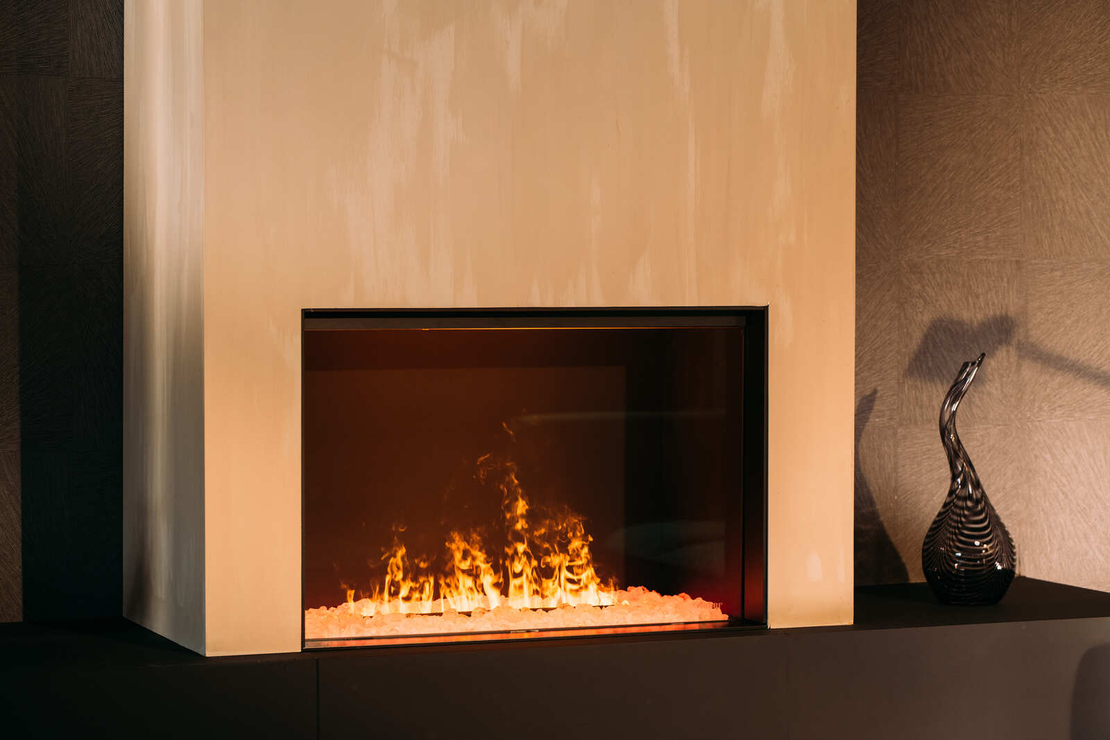 Caminetto elettrico MAISON FIRE modello ELECHARME FRONTALE 800-500 I