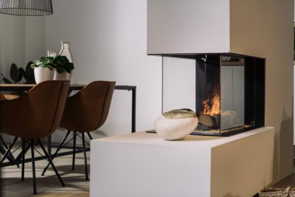 Caminetto elettrico MAISON FIRE modello ELECHARME PENISOLA 800-500