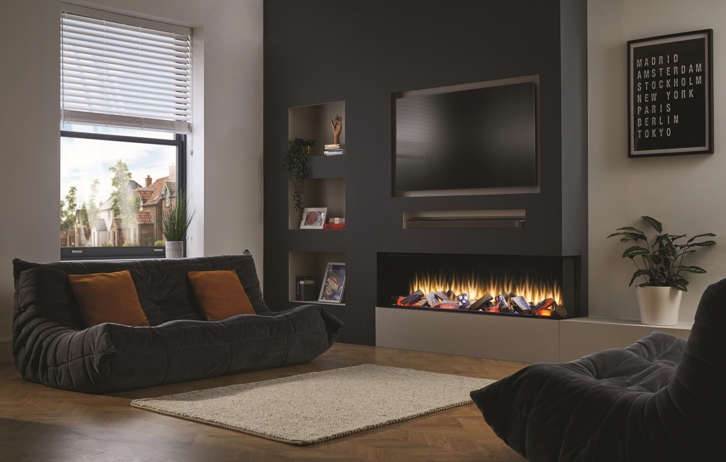MAISON FIRE electric fireplace model LEPIAKI 150