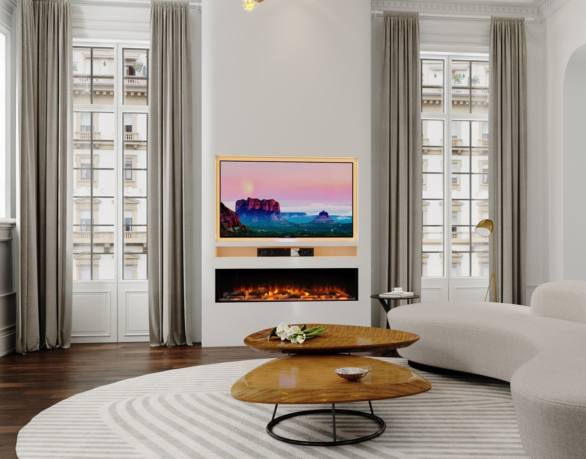 MAISON FIRE electric fireplace model LEPIAKI 150 - Image 2