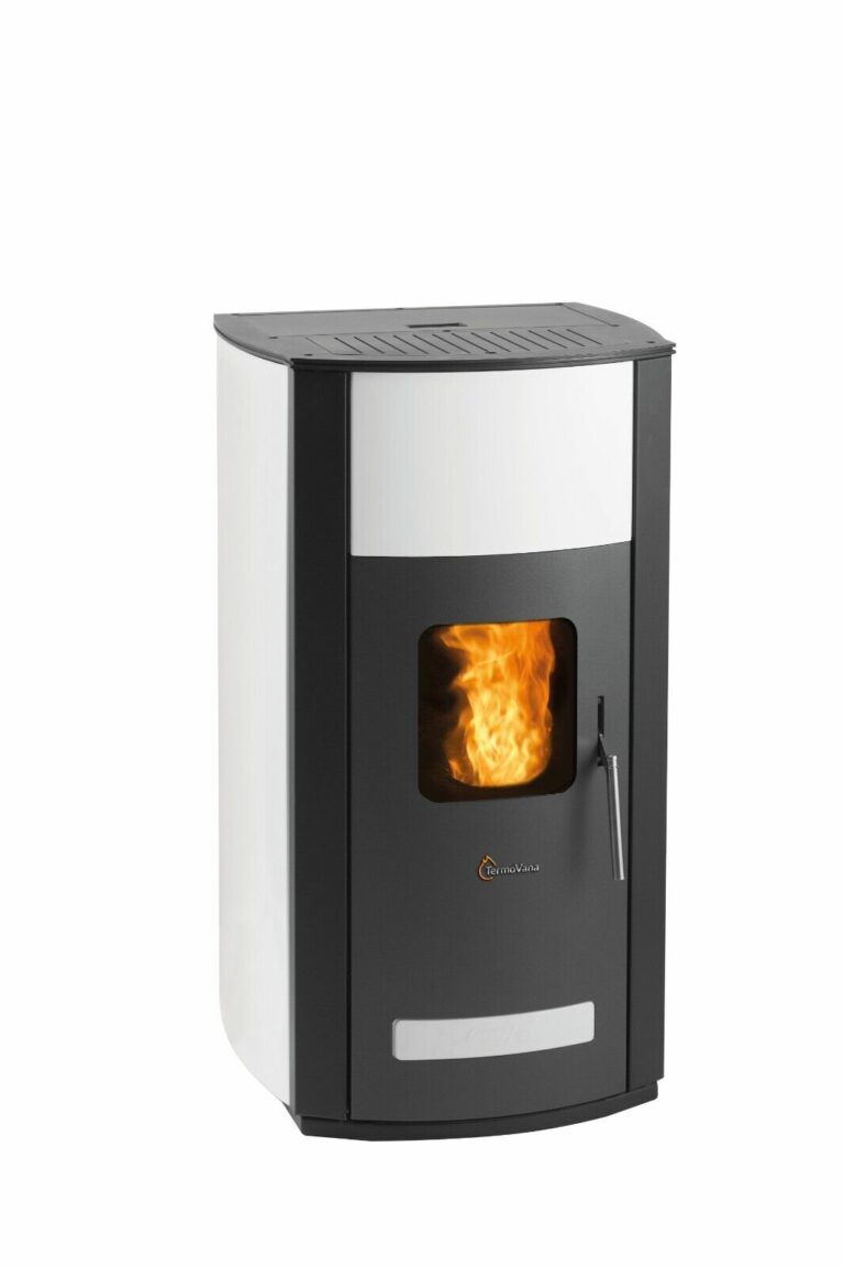 Stufa pellet 30kW TERMOVANA PEGASO 33.0 METALLO O MAIOLICA