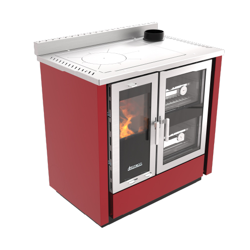 Cucina a legna con doppio forno LINCAR modello FUSION - X