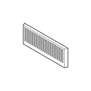 Schienale centrale superiore x MB Trio 60 Caminetti Montegrappa cod: 2101102800