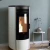 KLOVER pellet stove model OMEGA 120S PLUS
