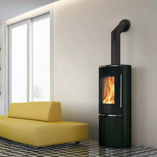 EDILKAMIN wood stove model TALLY 8 UP READY FOR DELIVERY