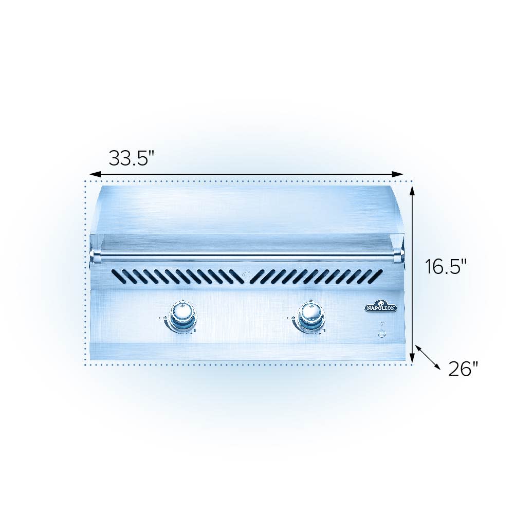 NAPOLEON Flush-mounted Gas Griddle BIG32FT - Image 6