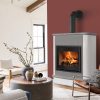CERAMPIÙ majolica wood-burning stove model CRETA 4 COURSES