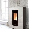 Stufa a pellet KLOVER modello ASTRA GLASS
